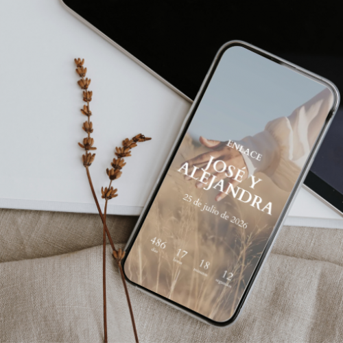 Black and White Minimalist Smartphone Mockup Facebook Post